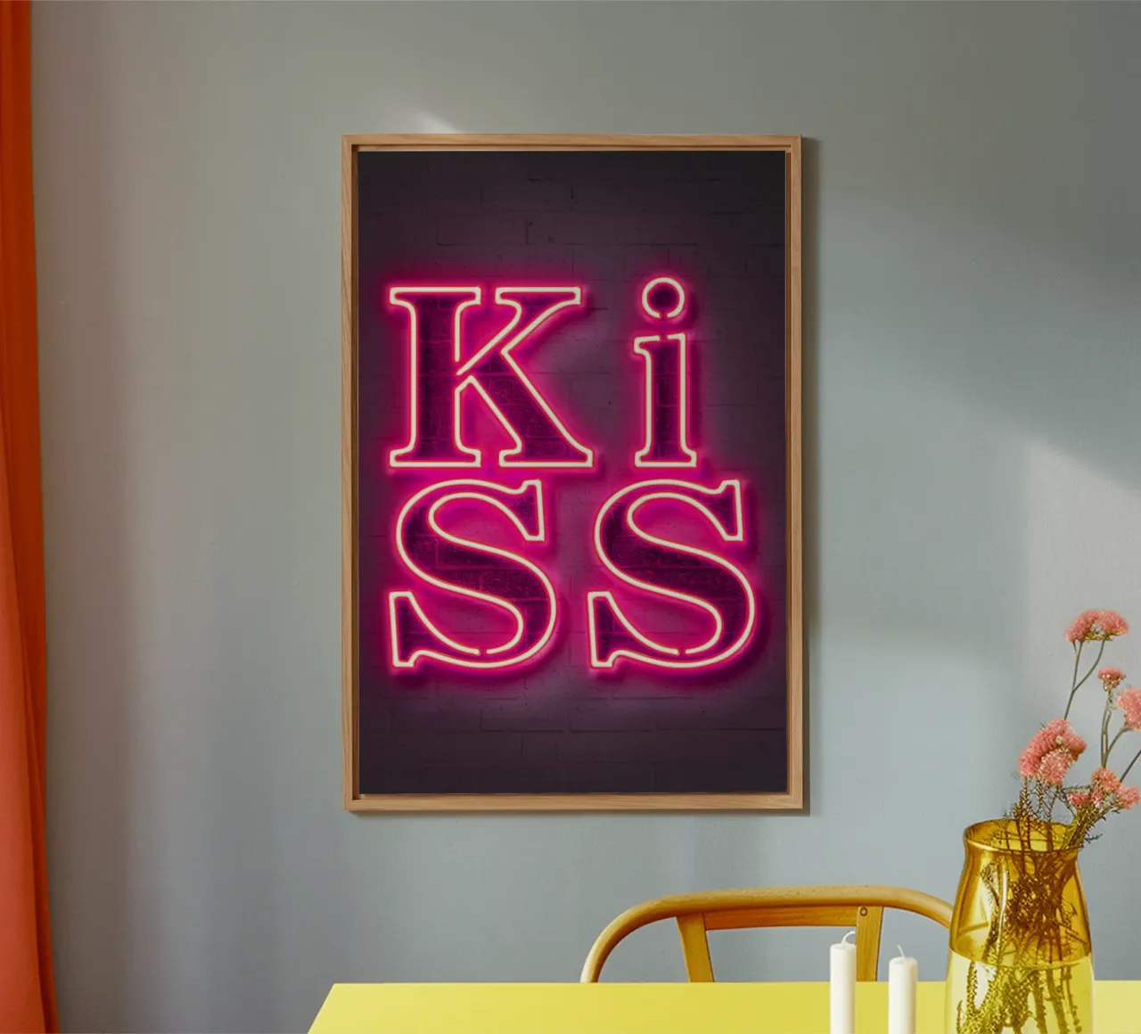 Kiss alluminio dibond da Octavian