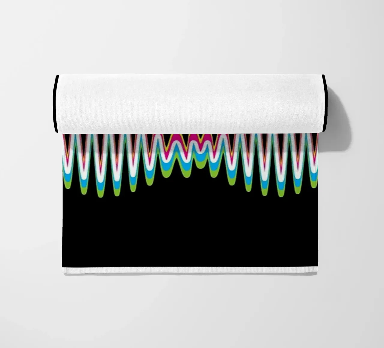 Arctic Wave beach towel by Alex happy shop