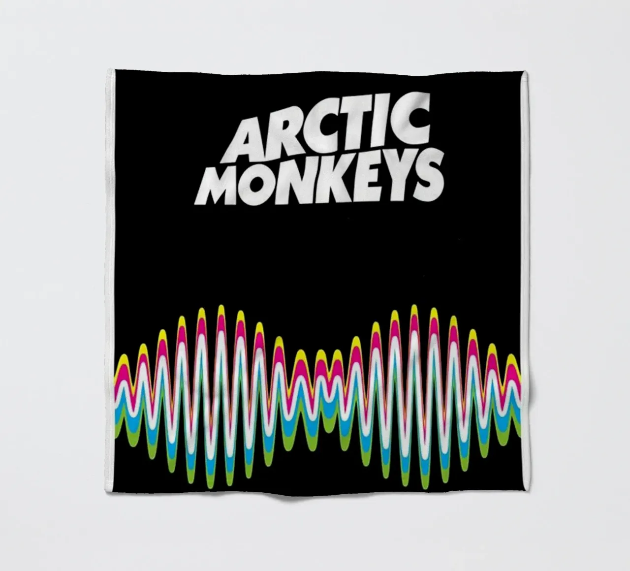 Arctic Wave fleece blanket by Alex happy shop