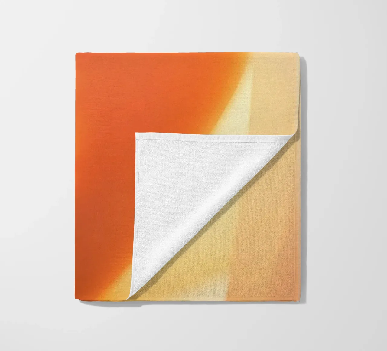 Stunning close-up of a woman's eye with soft lighting beach towel by DesignDoodle