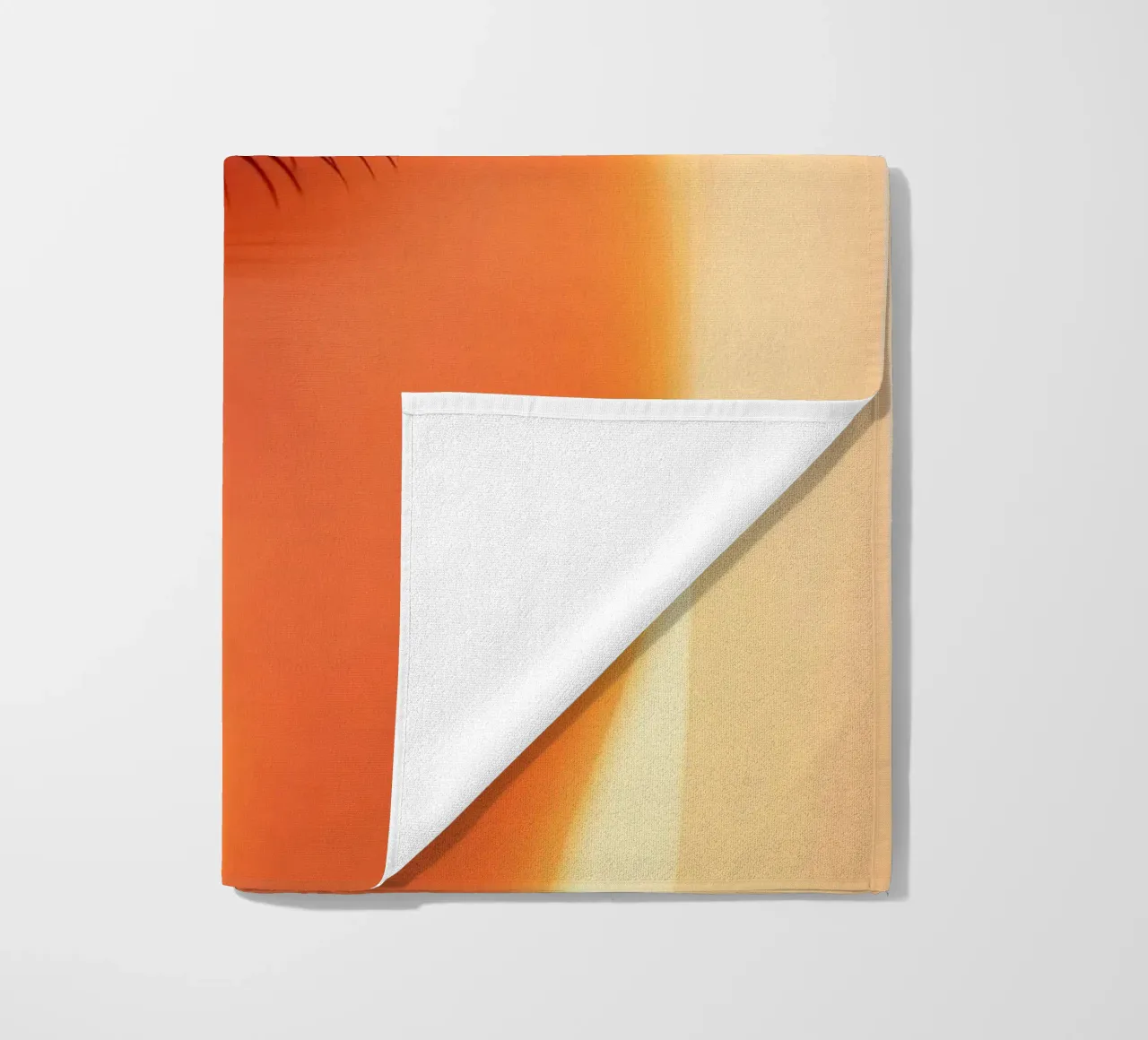 Stunning close-up of a woman's eye with soft lighting beach towel by DesignDoodle