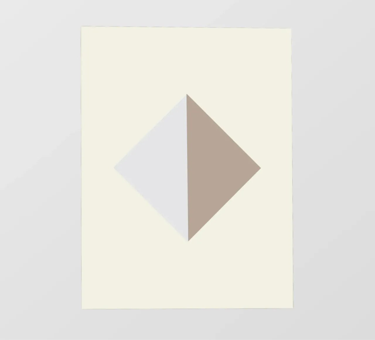 Minimal beige 02 pellicola backlit da Little Dean