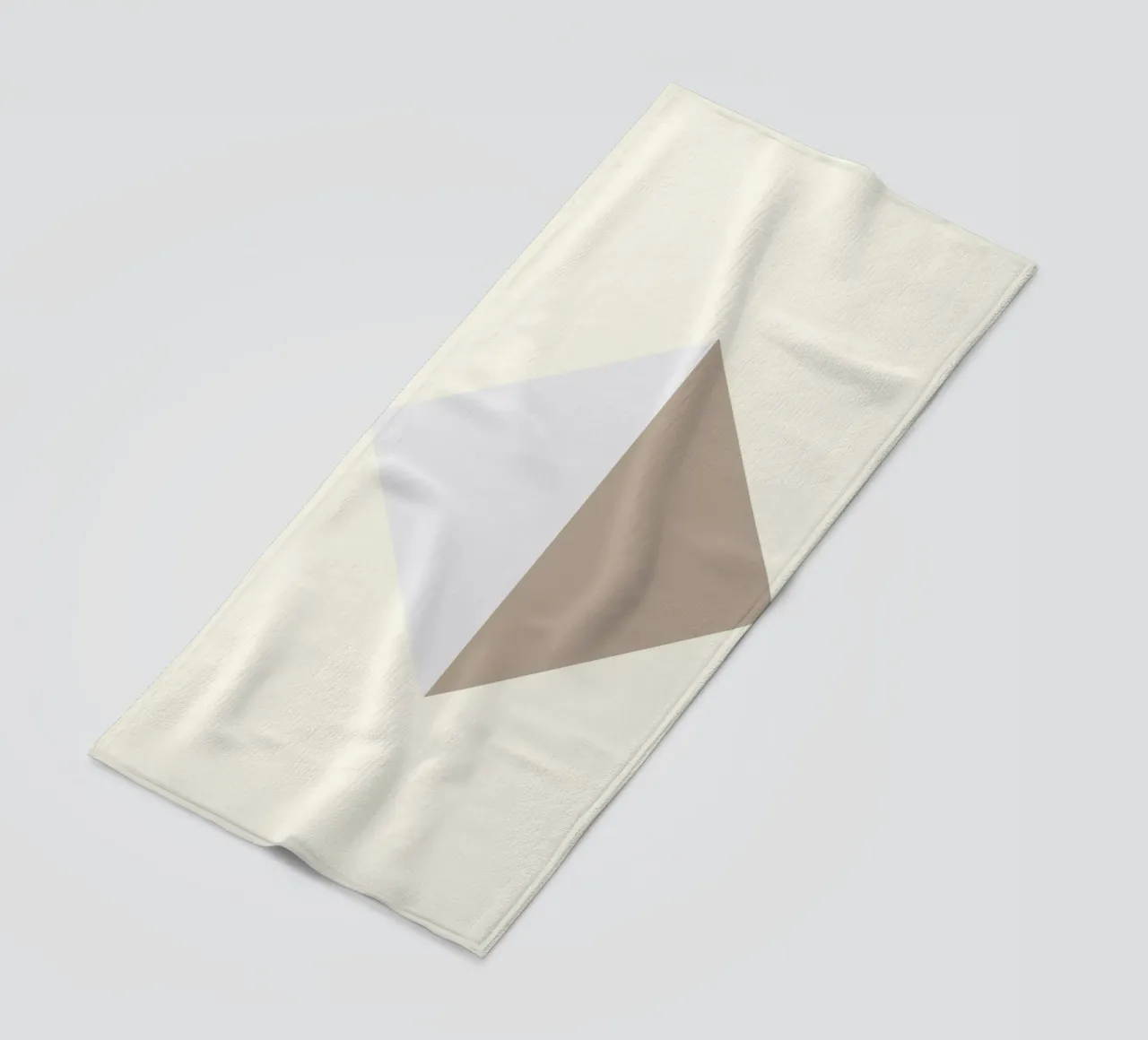 Mínimo beige 02 toalla de playa de Little Dean