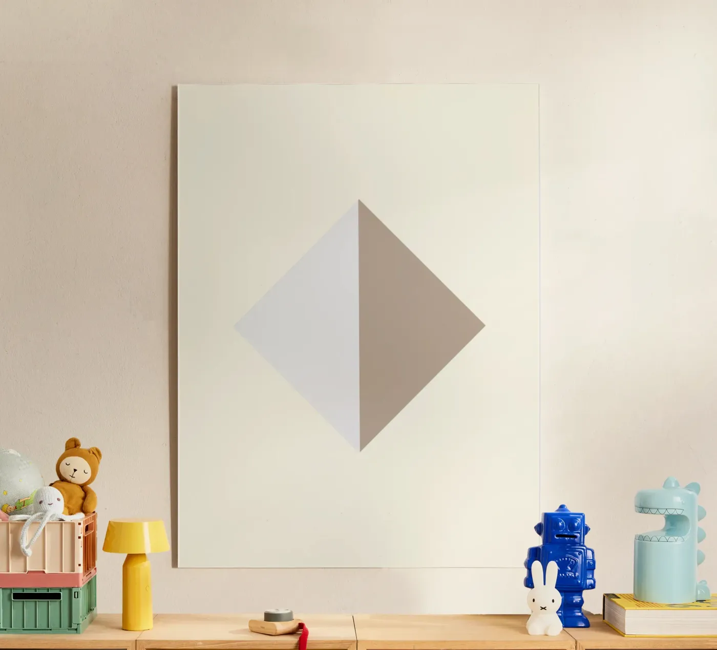 Minimal beige 02 plexiglass da Little Dean