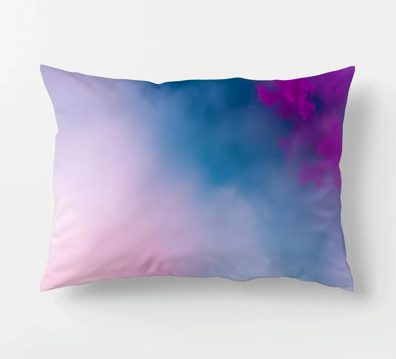 design astratto con colori pastello tenui che si mescolano cuscino da DesignDoodle