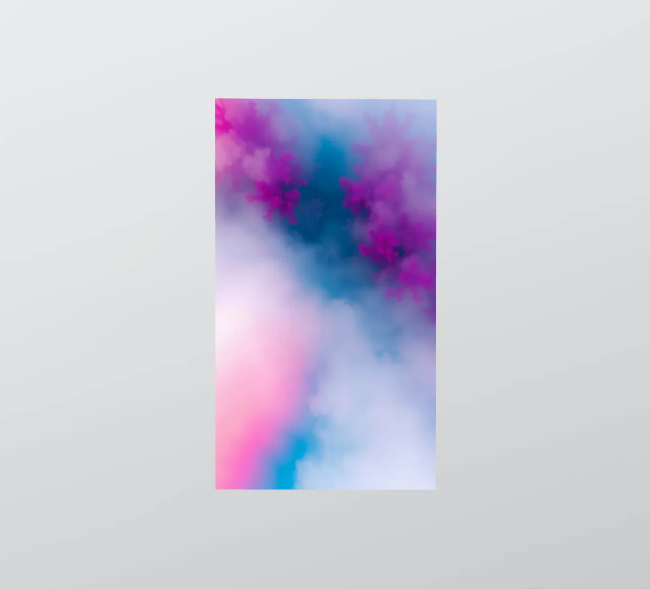 abstract design showcasing soft pastel colors blending sticker by DesignDoodle