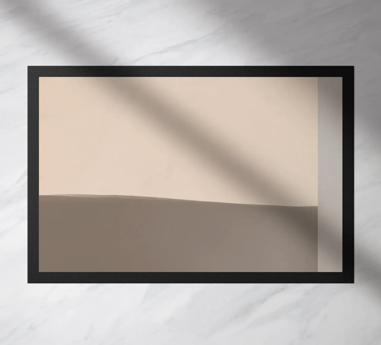 Semplicità dei colori tenui zerbino da Little Dean