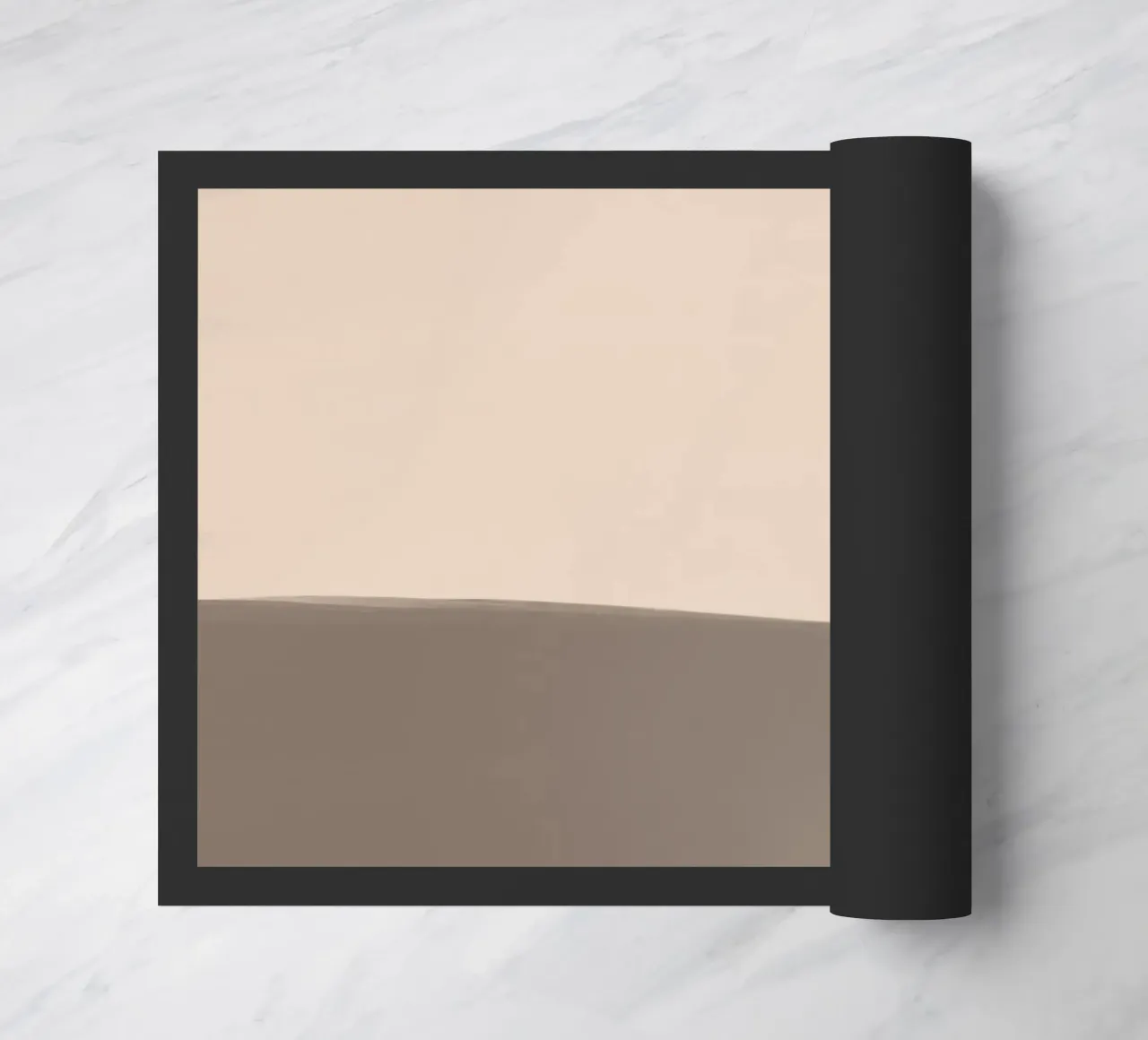 Semplicità dei colori tenui zerbino da Little Dean