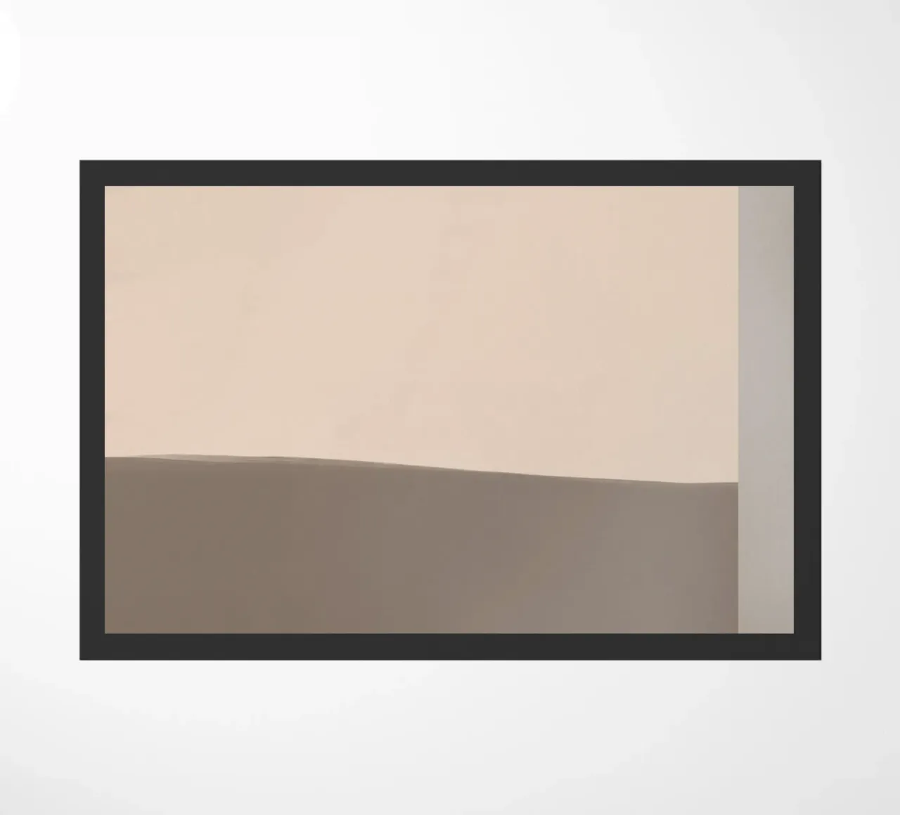 Semplicità dei colori tenui zerbino da Little Dean