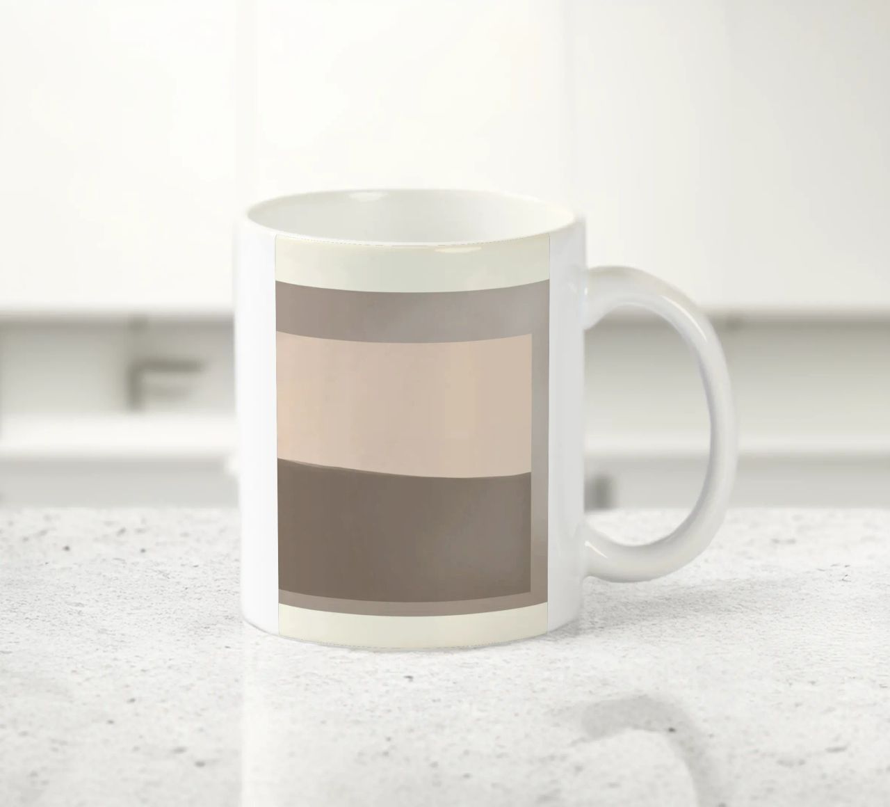 Semplicità dei colori tenui tazza in ceramica da Little Dean