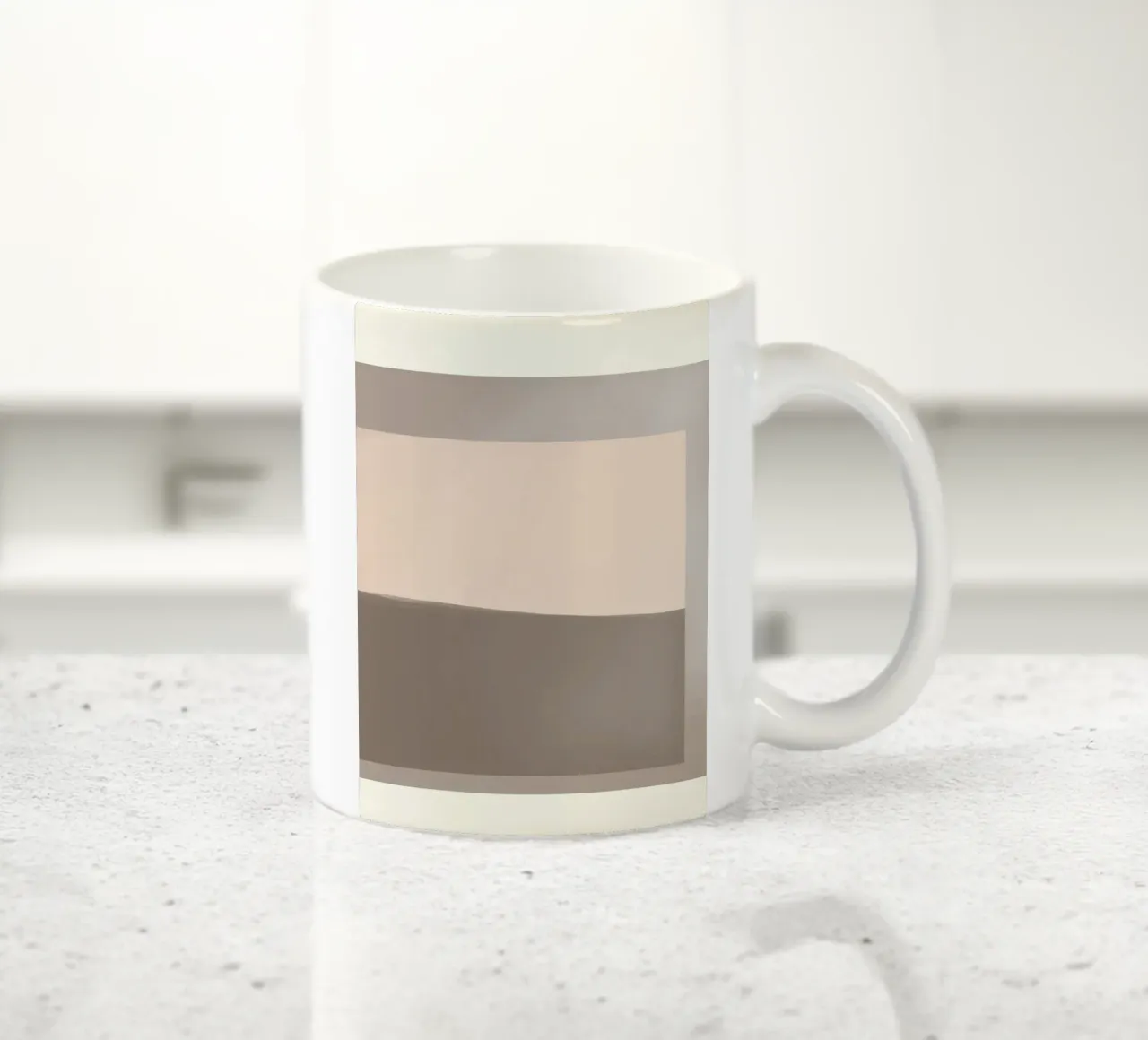 Semplicità dei colori tenui tazza in ceramica da Little Dean