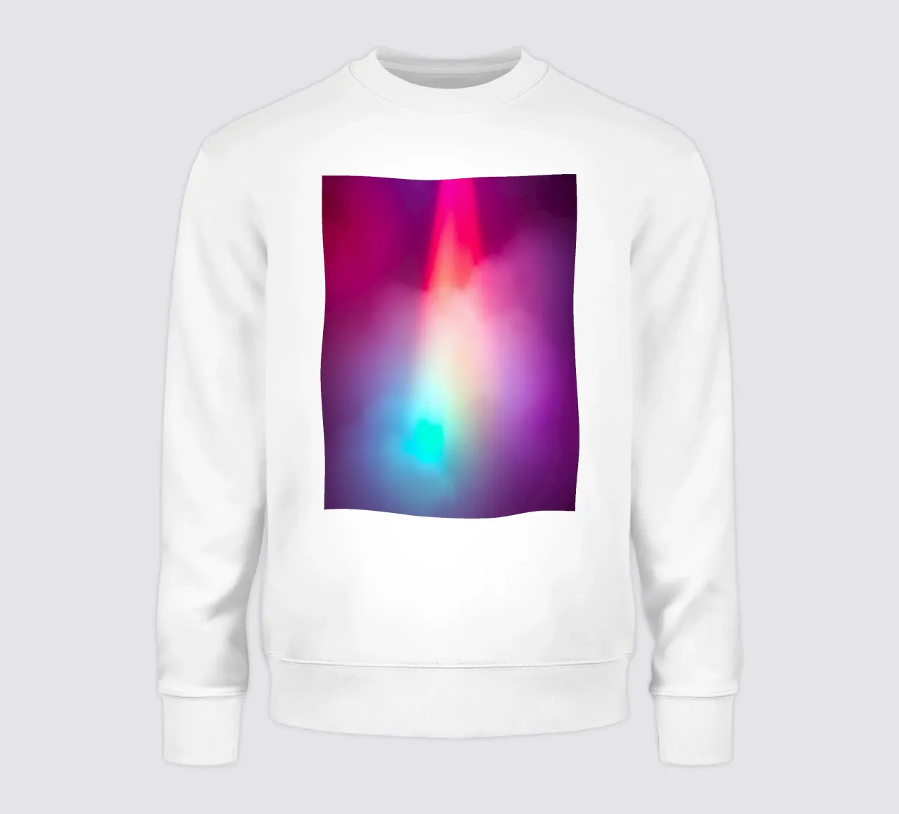 Vibrante display luminoso astratto con gradienti colorati felpa da DesignDoodle