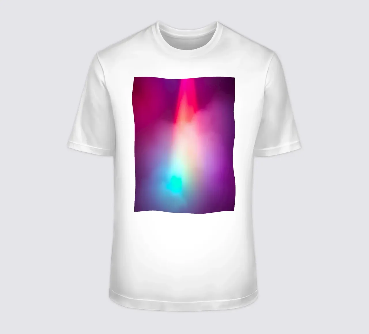 Vibrante display luminoso astratto con gradienti colorati t-shirt da DesignDoodle