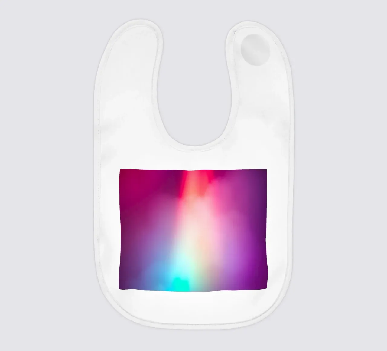 Vibrante display luminoso astratto con gradienti colorati bavaglino da DesignDoodle