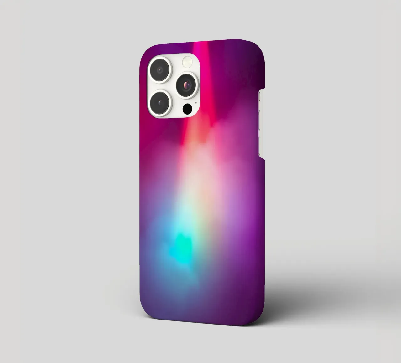 Vibrant abstract light display with colorful gradients iphone case by DesignDoodle
