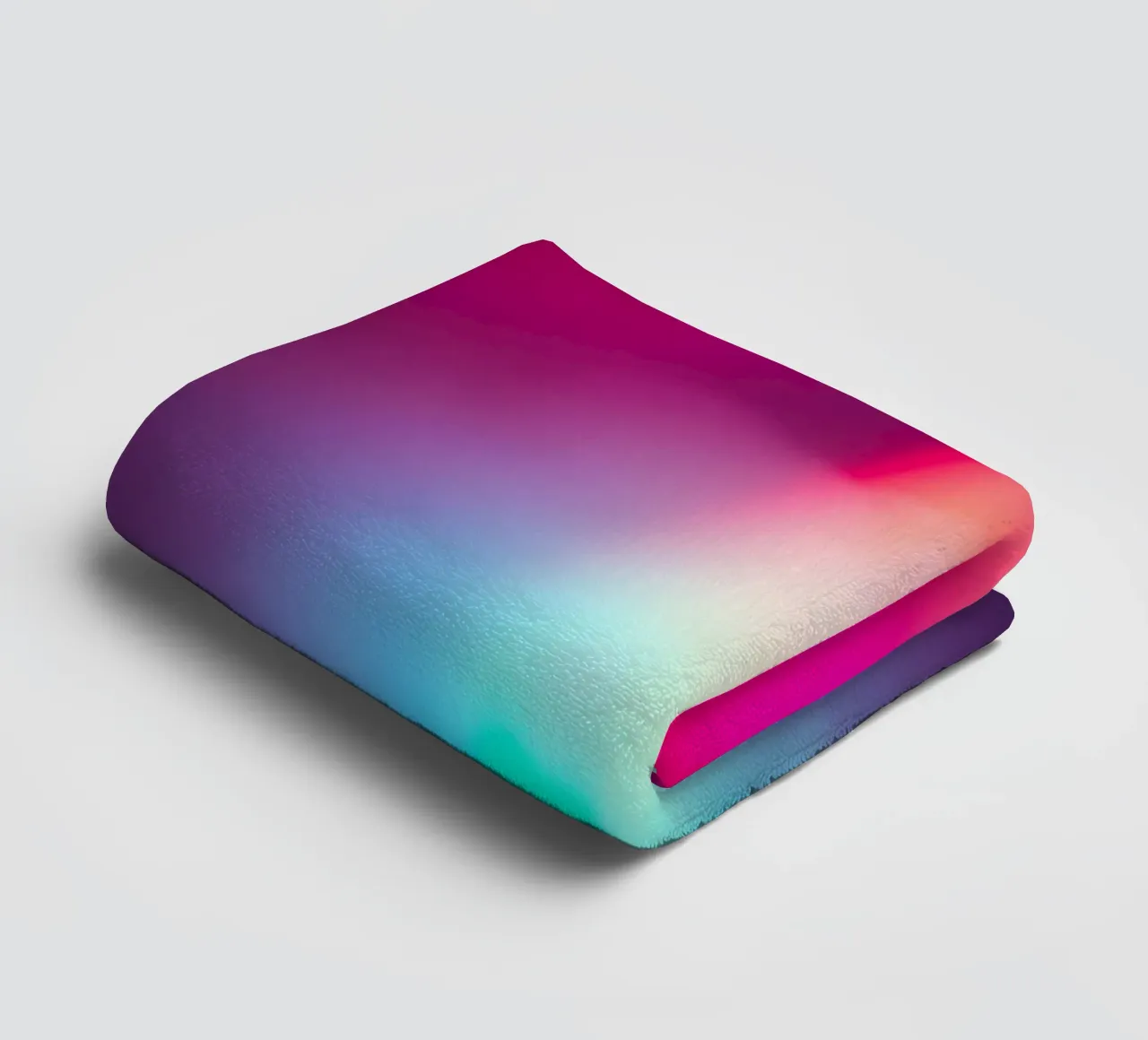 Vibrante display luminoso astratto con gradienti colorati asciugamano da bagno da DesignDoodle