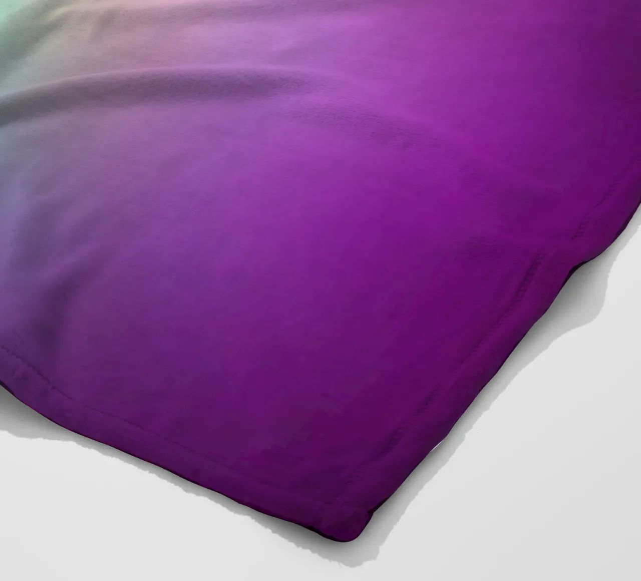 Vibrant abstract light display with colorful gradients fleece blanket by DesignDoodle