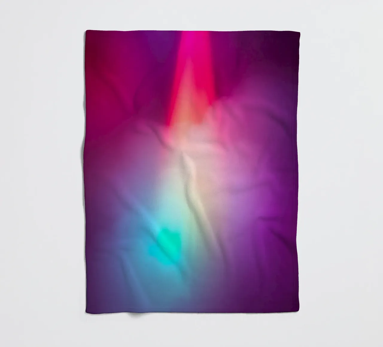 Vibrante display luminoso astratto con gradienti colorati coperta in pile da DesignDoodle