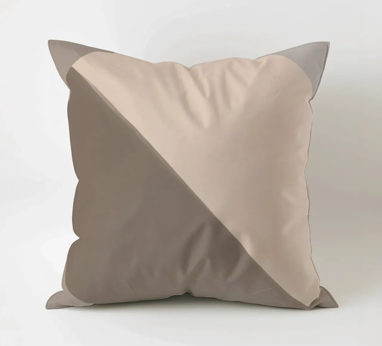 Muted colors simplicity 02 decorative cushion by Little Dean