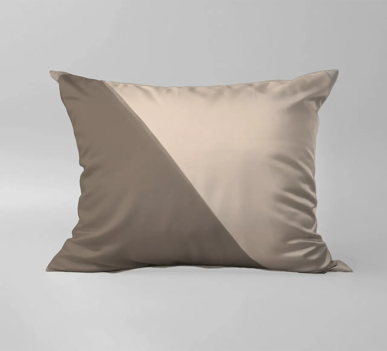 Muted colors simplicity 02 decorative cushion by Little Dean