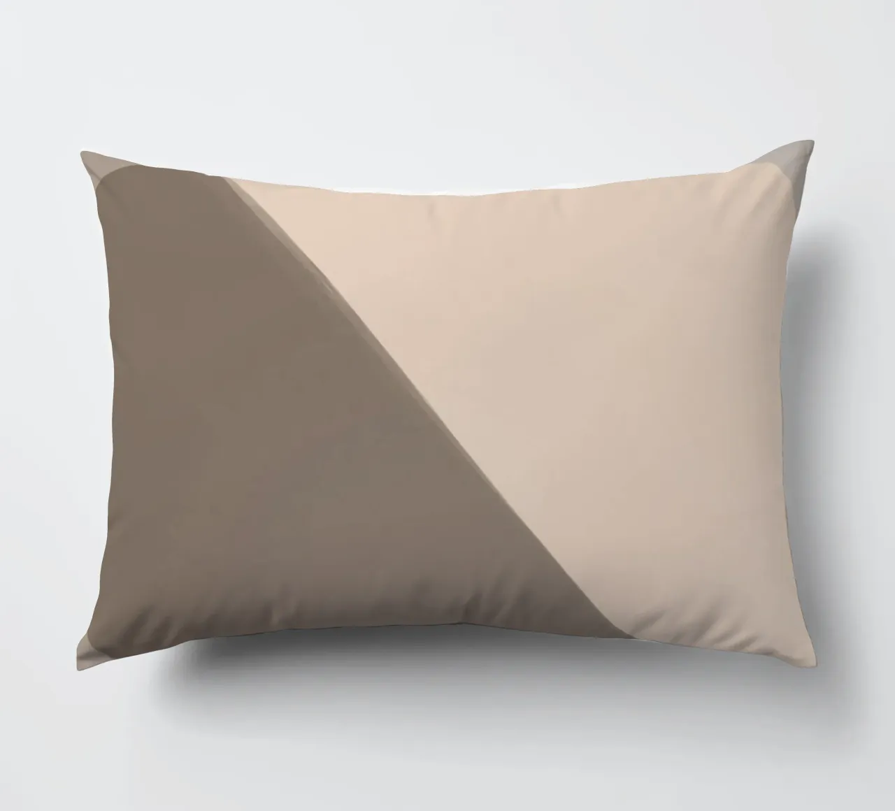 Muted colors simplicity 02 decorative cushion by Little Dean