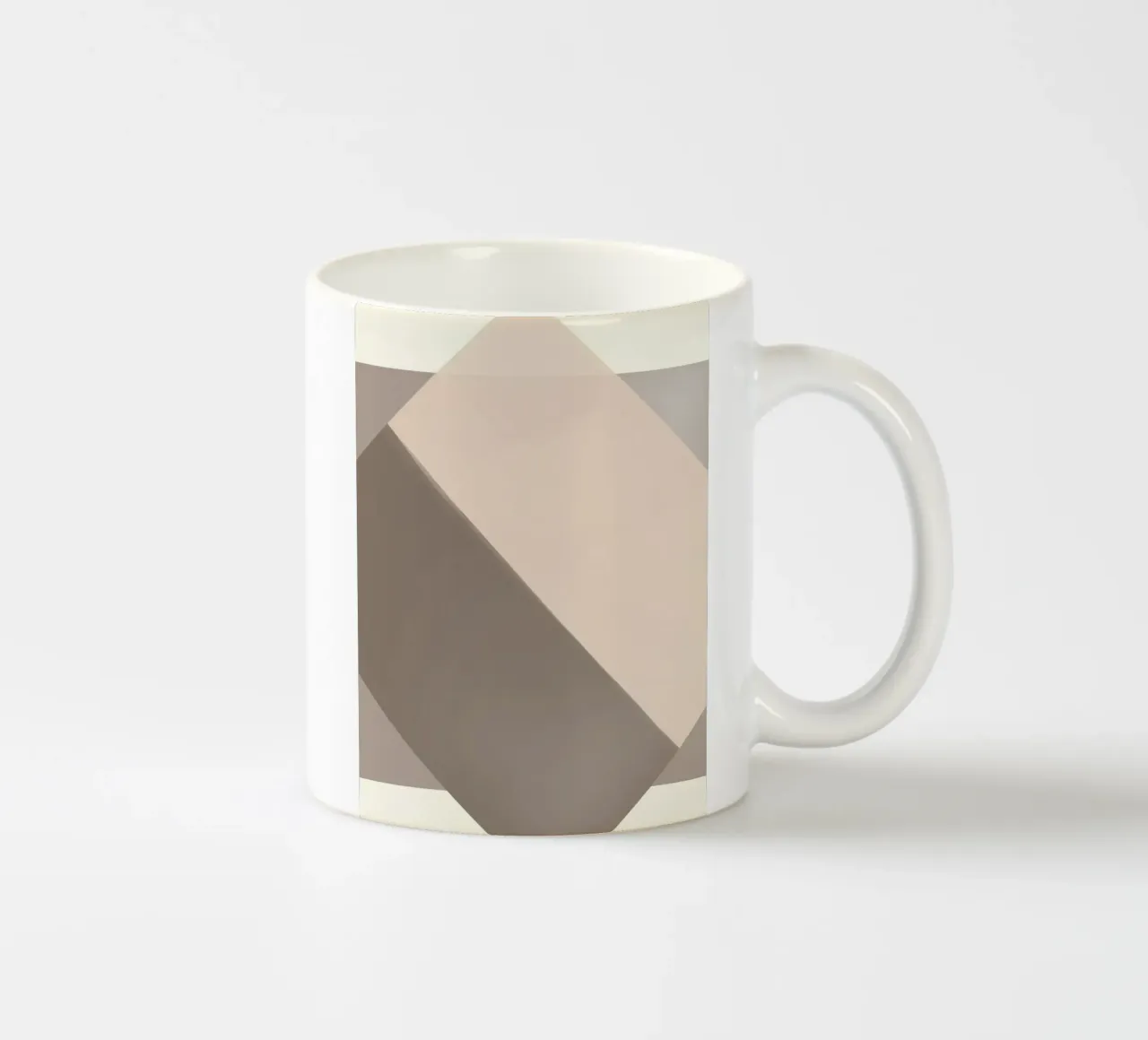 Couleurs sourdes simplicité 02 mug en céramique de Little Dean