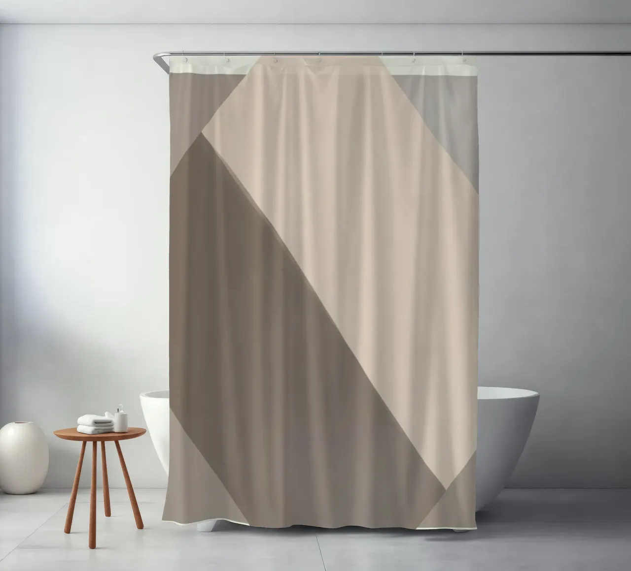 Colori tenui semplicità 02 tenda da doccia da Little Dean