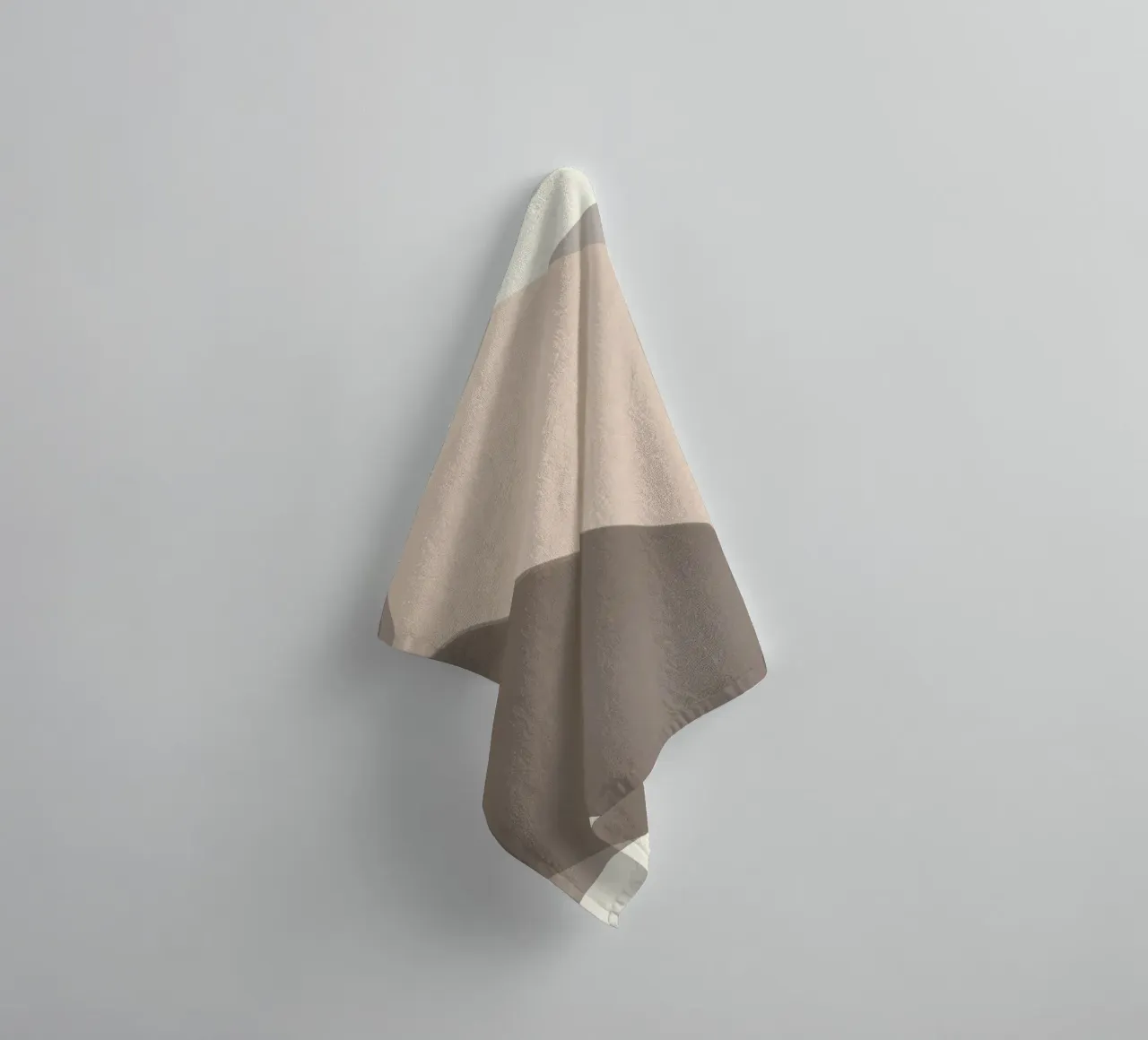 Muted colors simplicity 02 towel by Little Dean