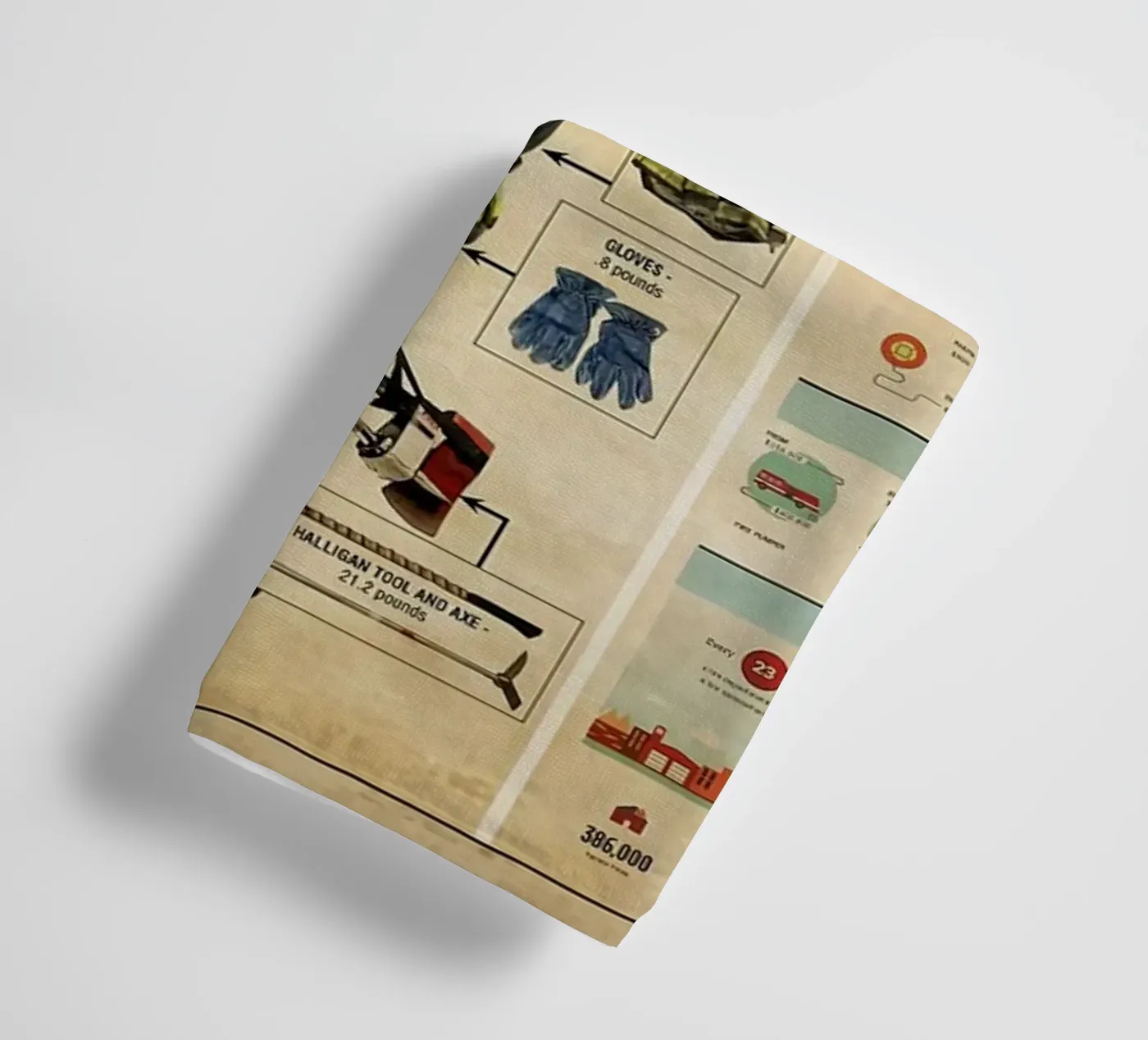 Firefighter Knowledge Poster towel by Maritiknowled