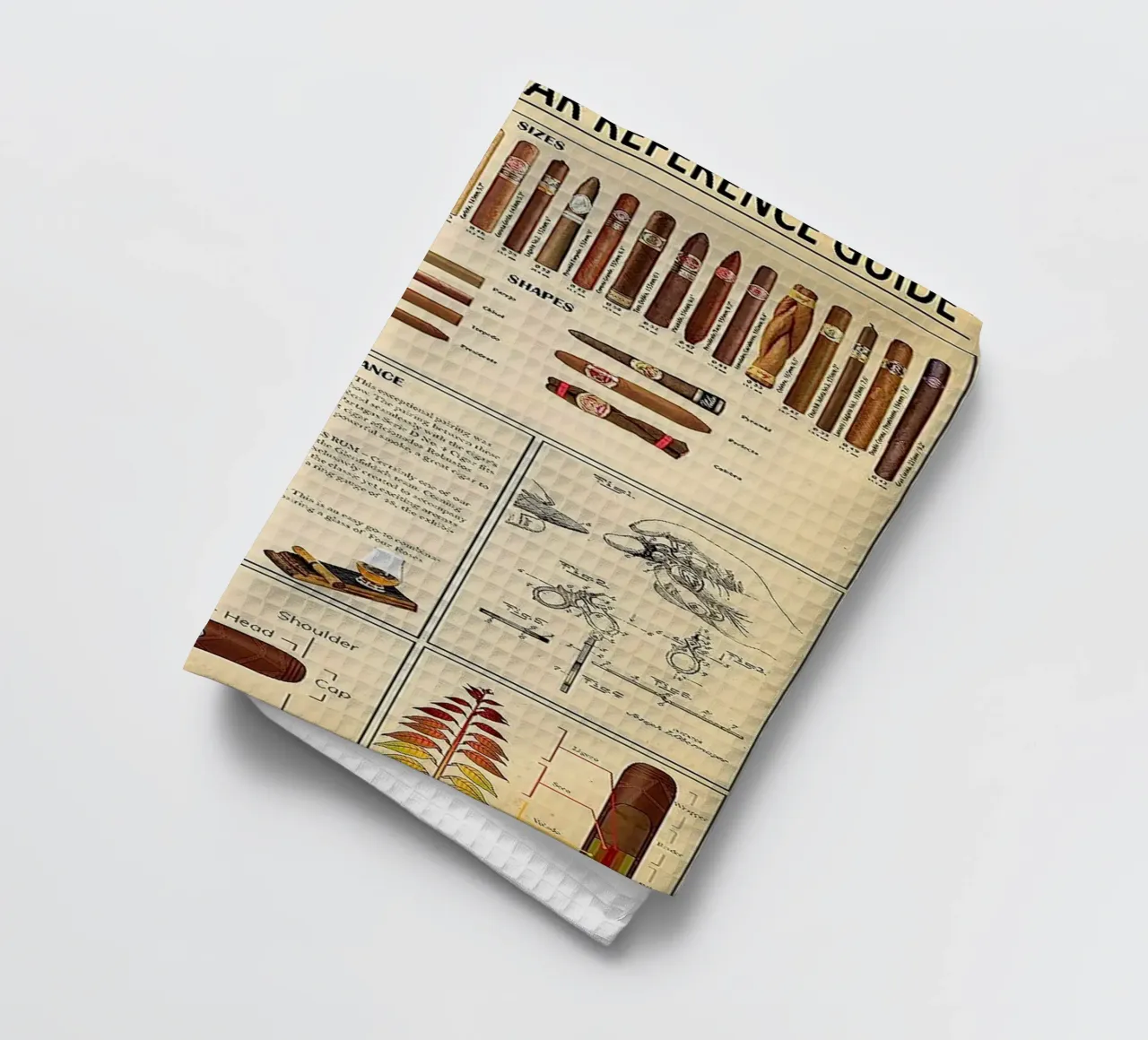 L'affiche du guide de référence ultime du cigare torchon de Maritiknowled