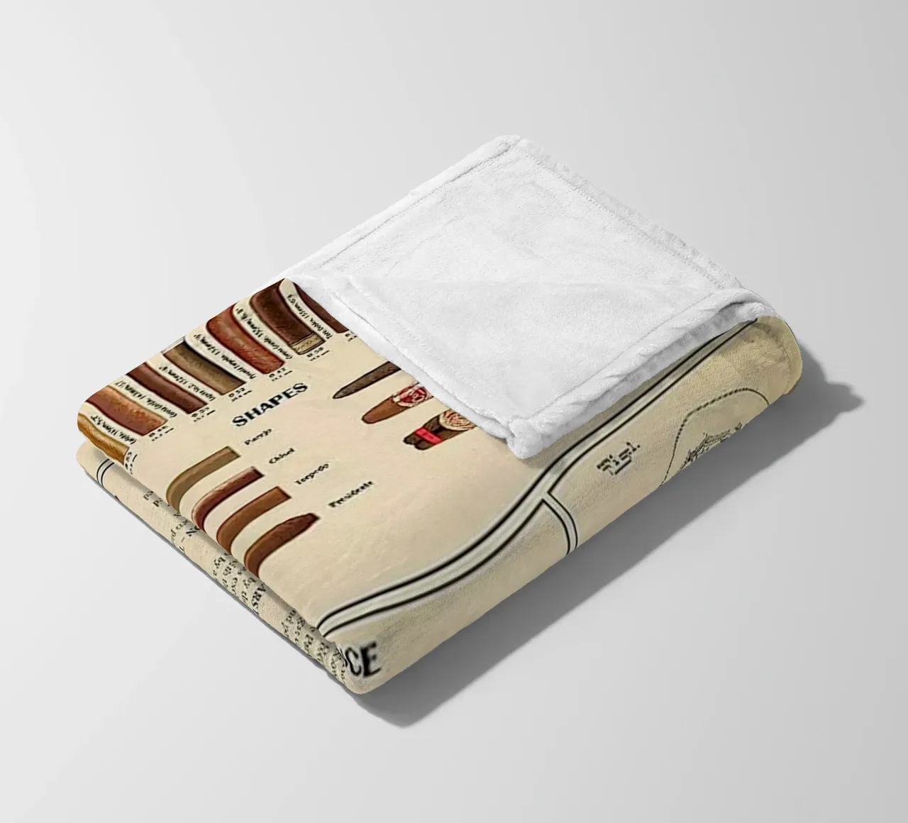 Poster della guida di riferimento al sigaro definitivo coperta in pile da Maritiknowled