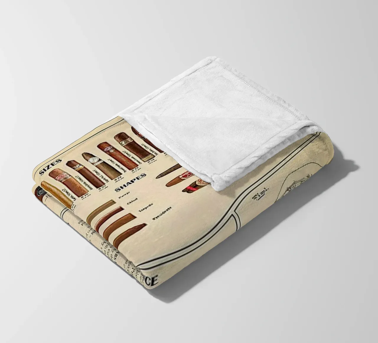 Poster della guida di riferimento al sigaro definitivo coperta in pile da Maritiknowled