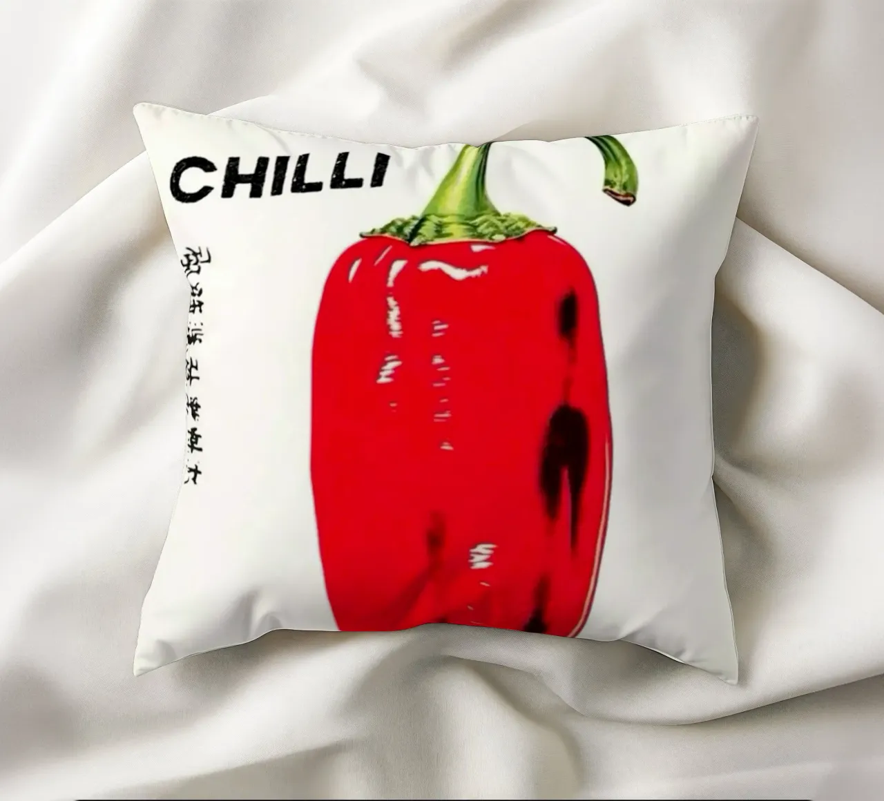 Chili decorative cushion by Piere art Shops