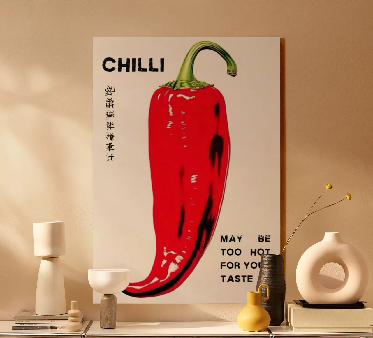 Chili alluminio dibond da Piere art Shops