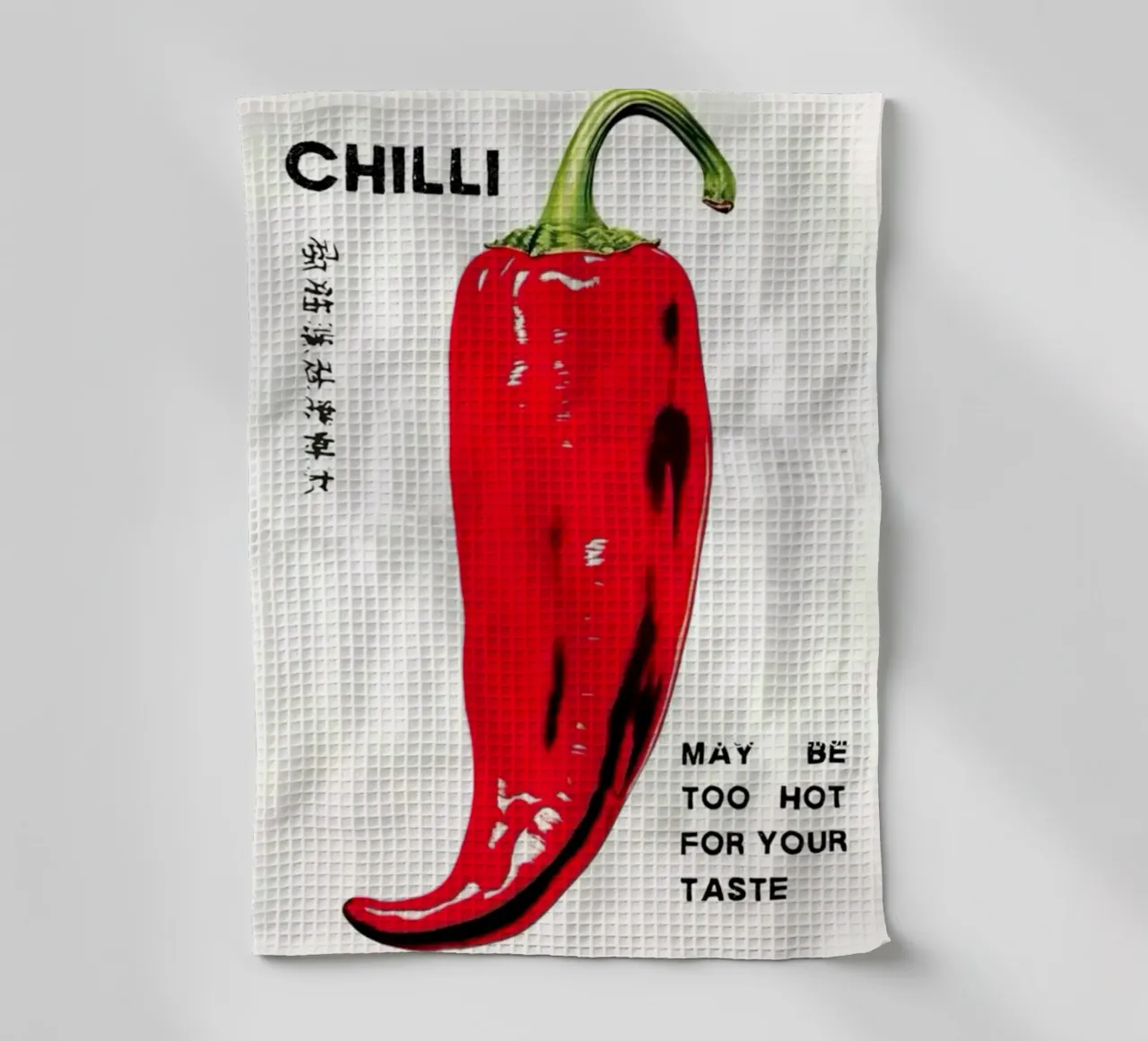 Chili tea towel by Piere art Shops