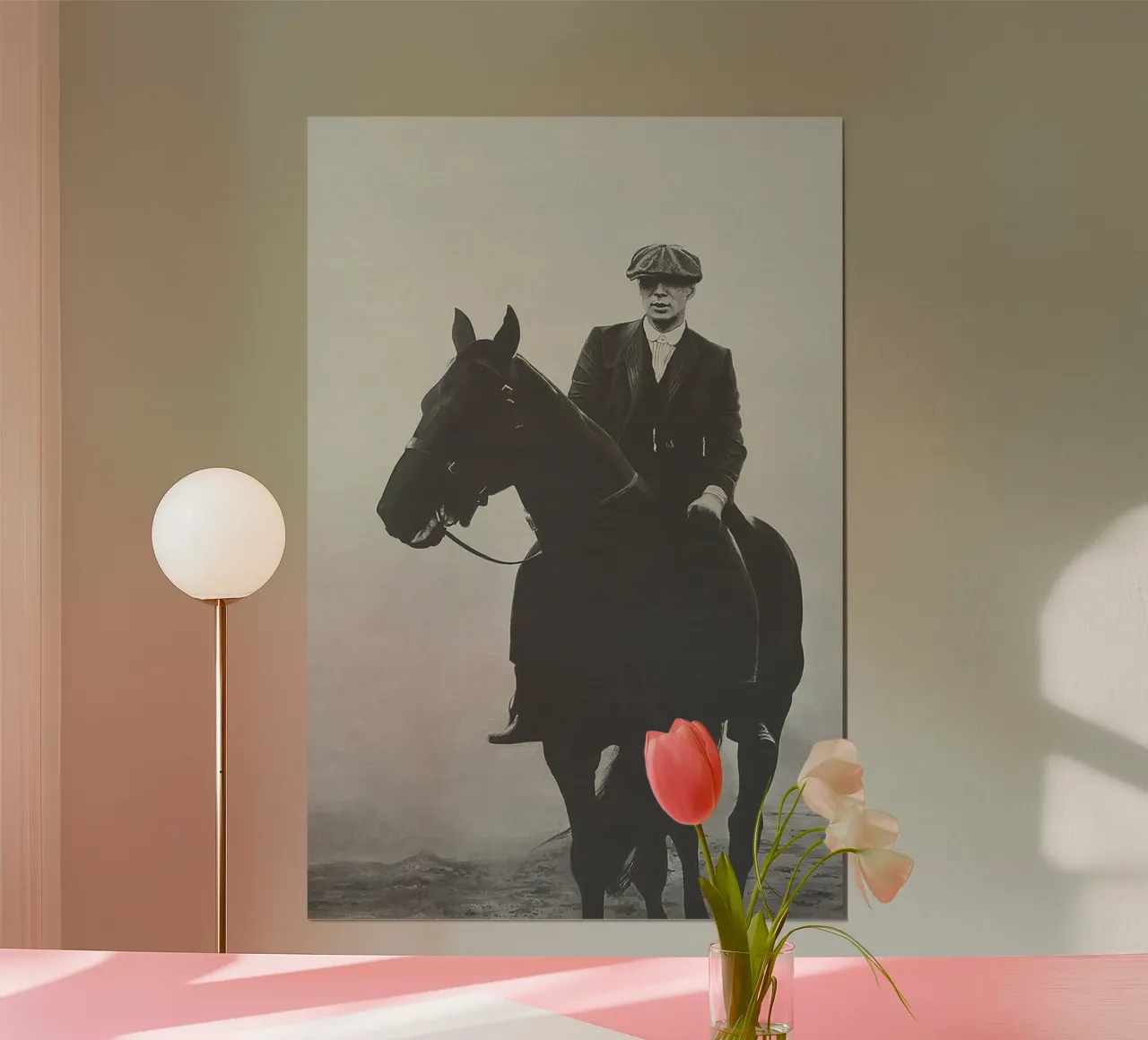 Peaky Blinders poster con telaio in alluminio da Attaboy Dsgn