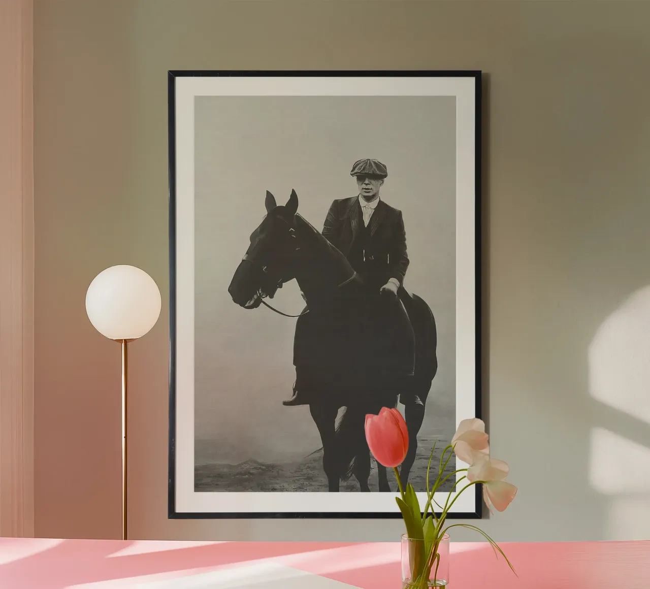 Peaky Blinders poster con telaio in alluminio da Attaboy Dsgn