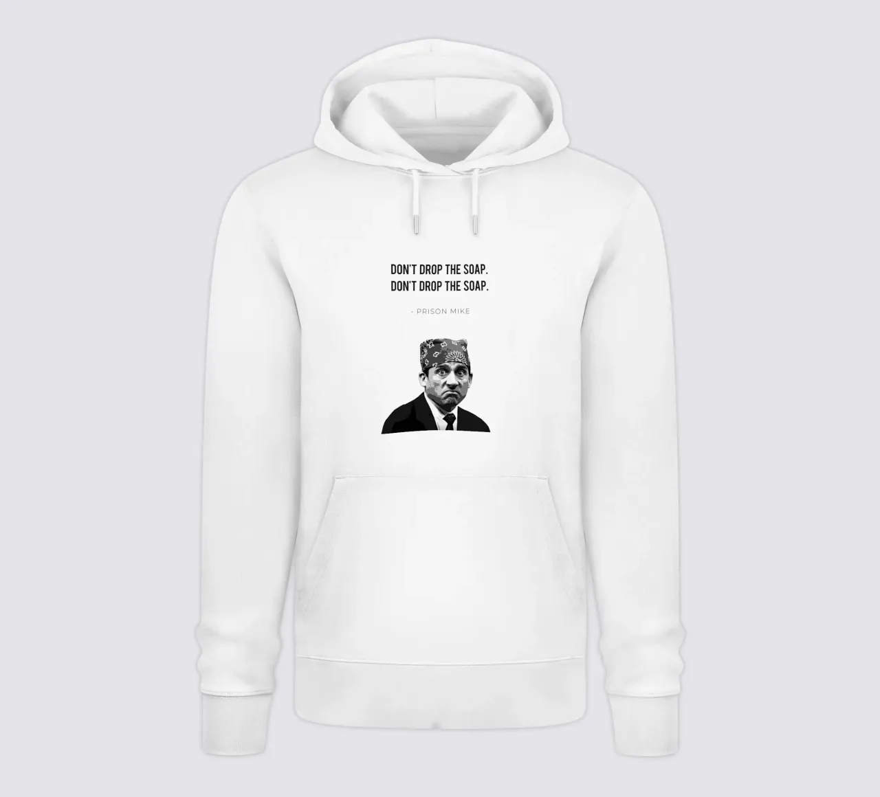 Prison Mike/Don’t Drop the Soap felpa con cappuccio da Attaboy Dsgn