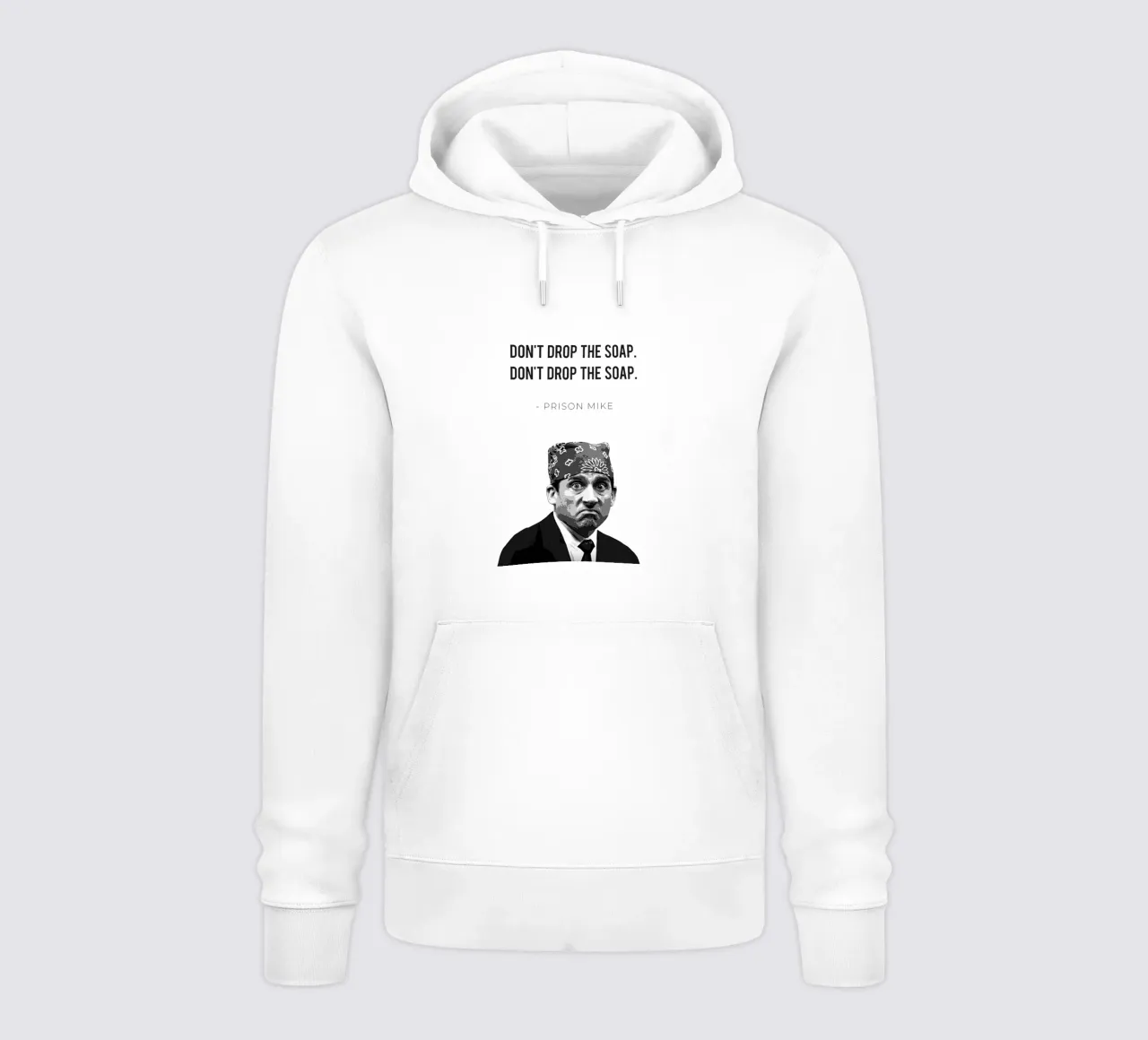 Prison Mike/Don’t Drop the Soap felpa con cappuccio da Attaboy Dsgn
