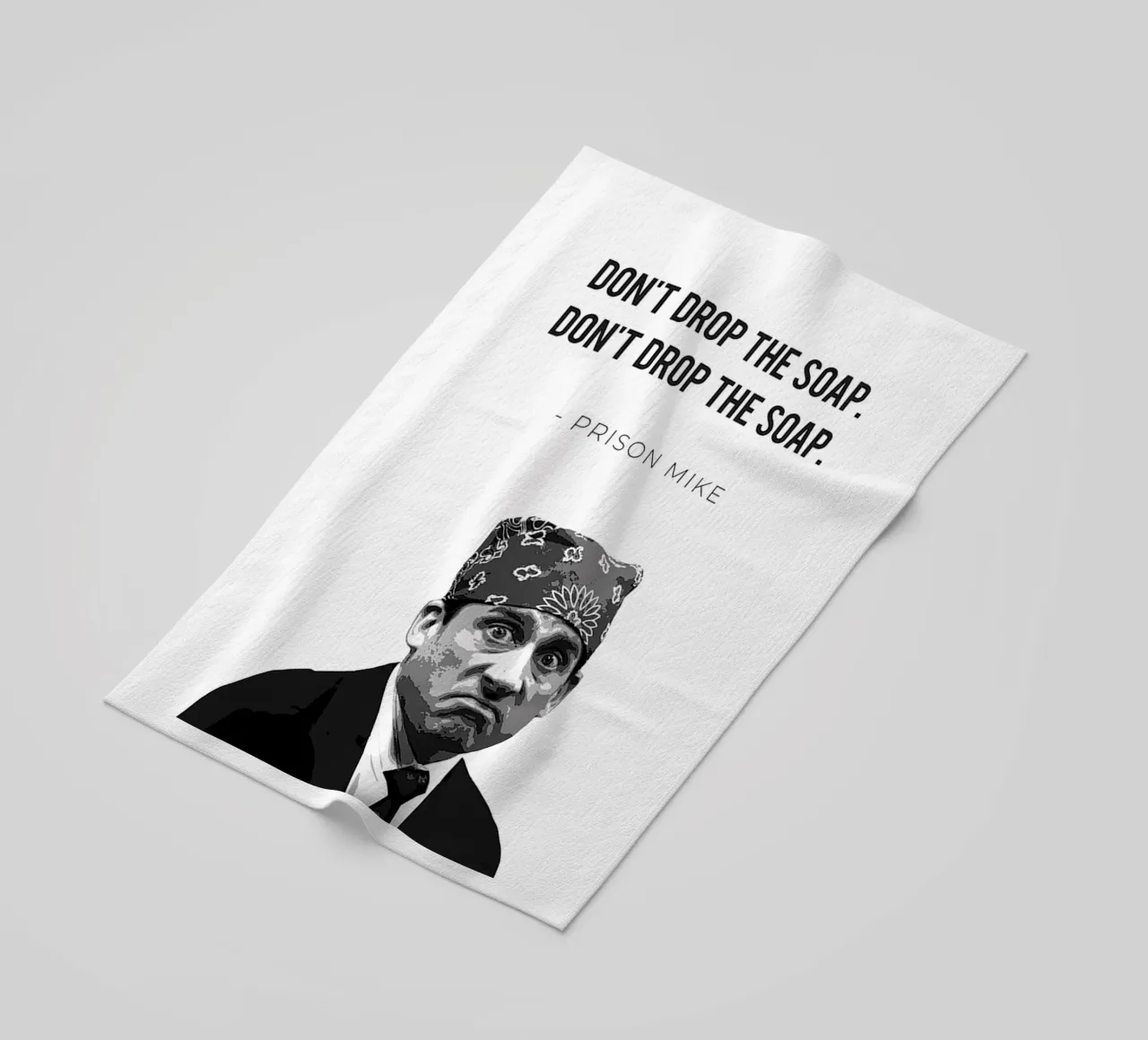 Prison Mike/Don’t Drop the Soap telo mare da Attaboy Dsgn