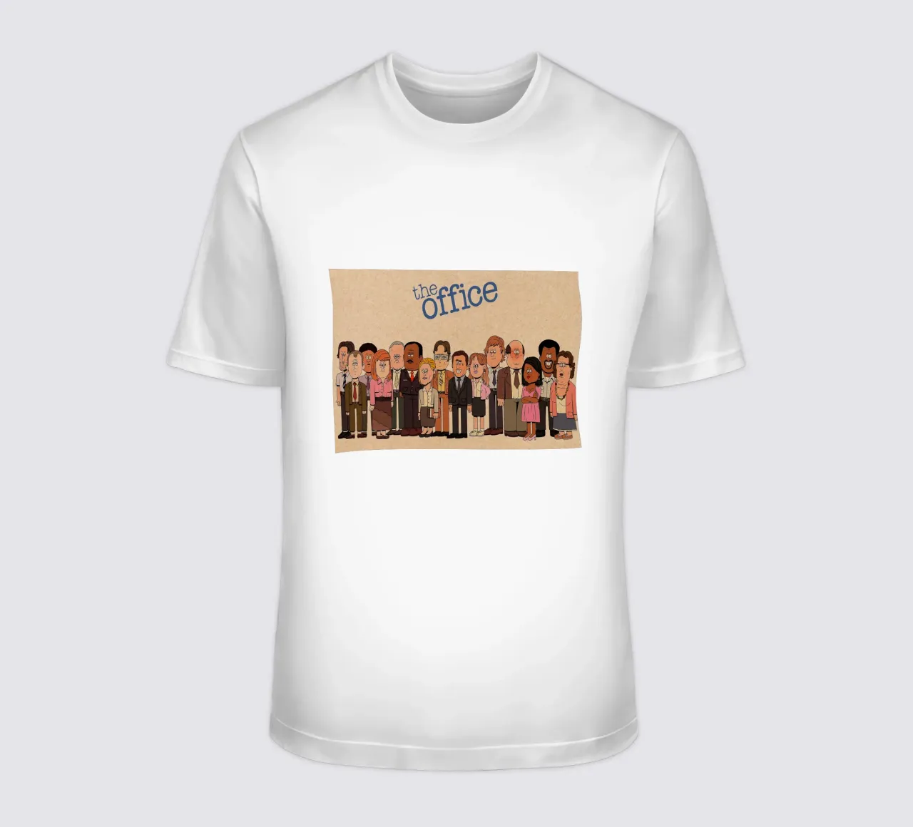 The Office – Cartoon Cast Lineup t-shirt da Attaboy Dsgn
