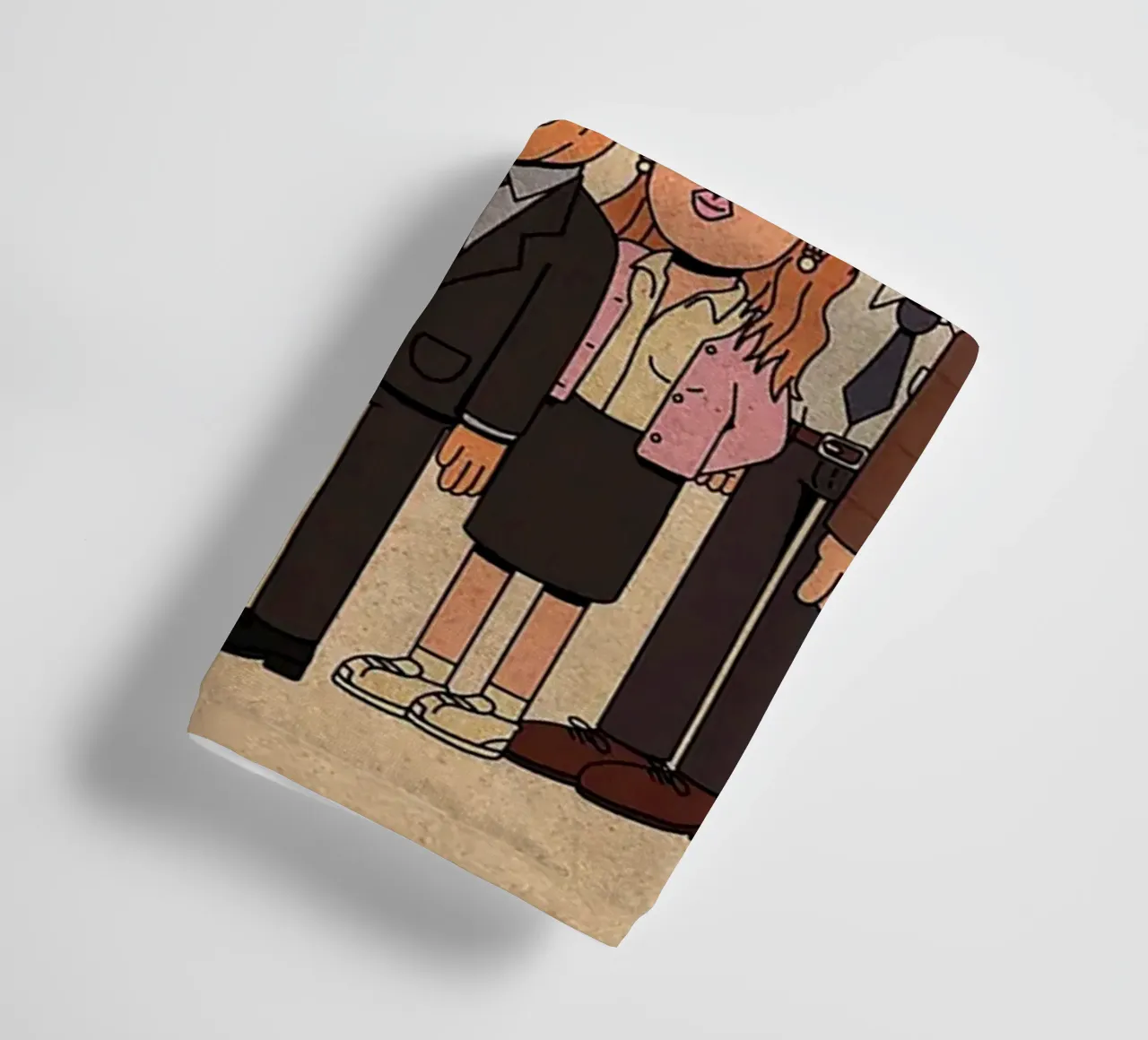 The Office – Cartoon Cast Lineup asciugamano da bagno da Attaboy Dsgn