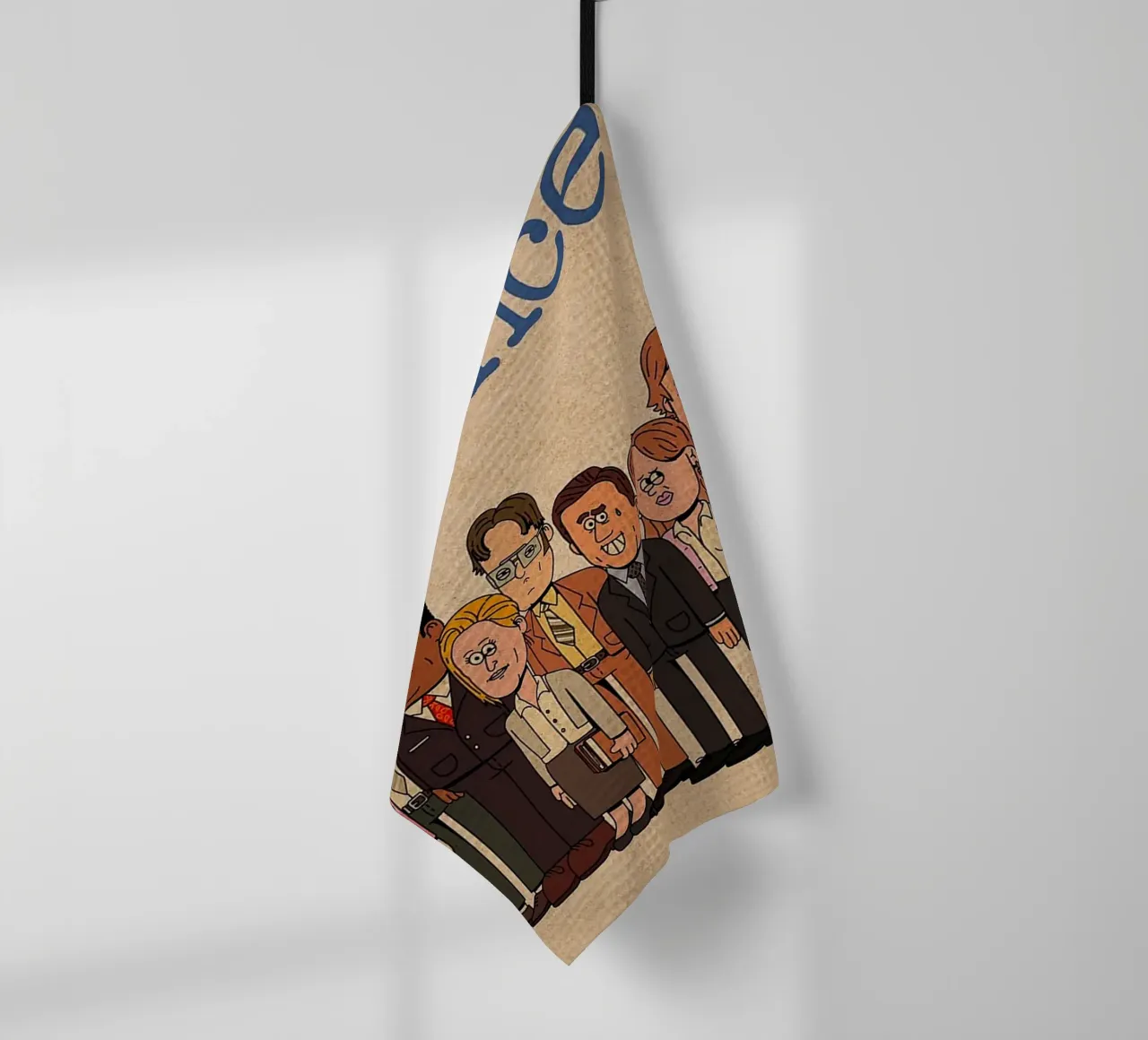 The Office – Cartoon Cast Lineup canovaccio da cucina da Attaboy Dsgn