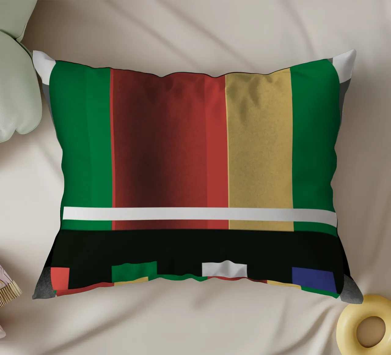 Modello Glitches 03 cuscino da Little Dean