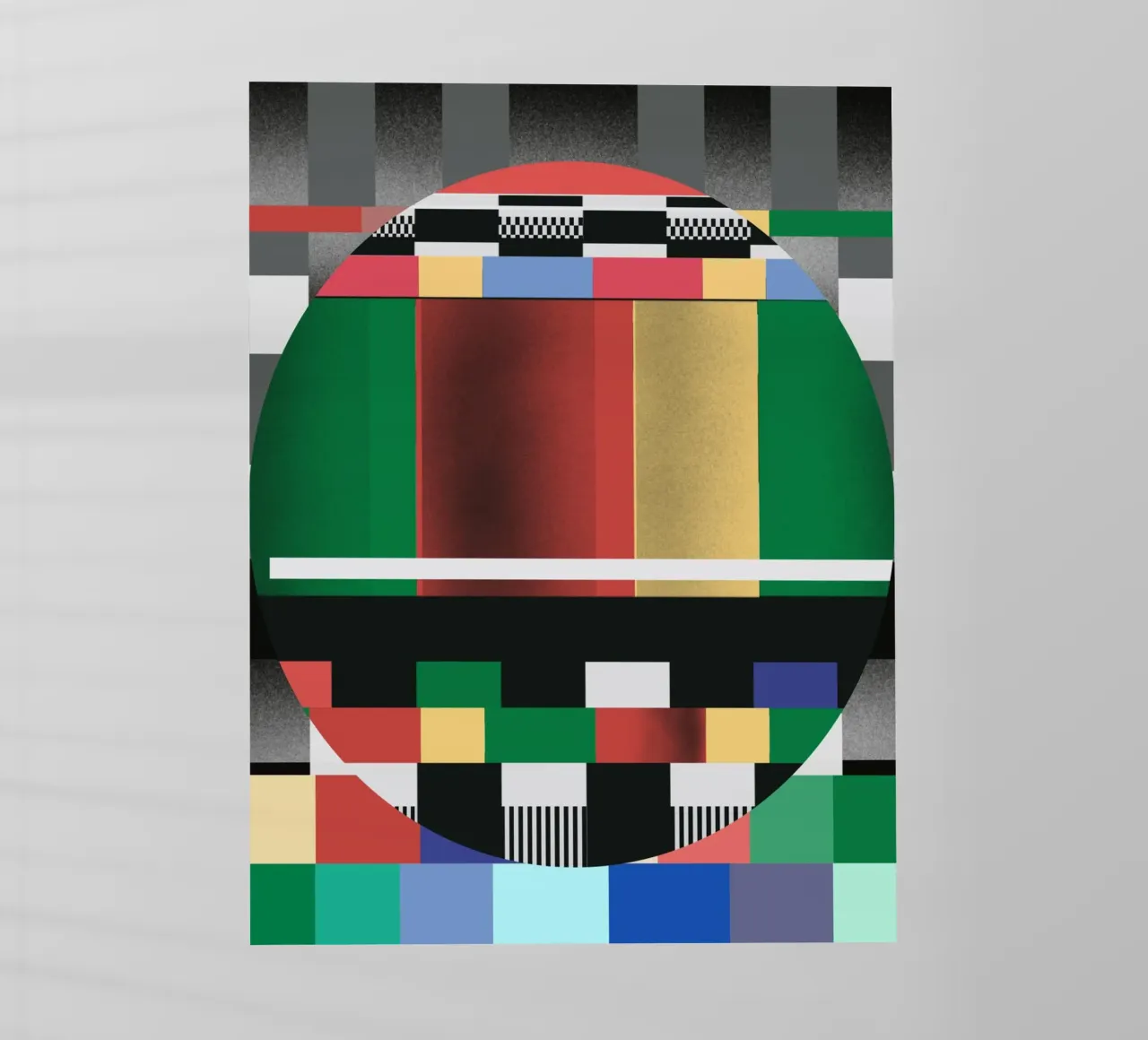 Modello Glitches 03 pellicola backlit da Little Dean