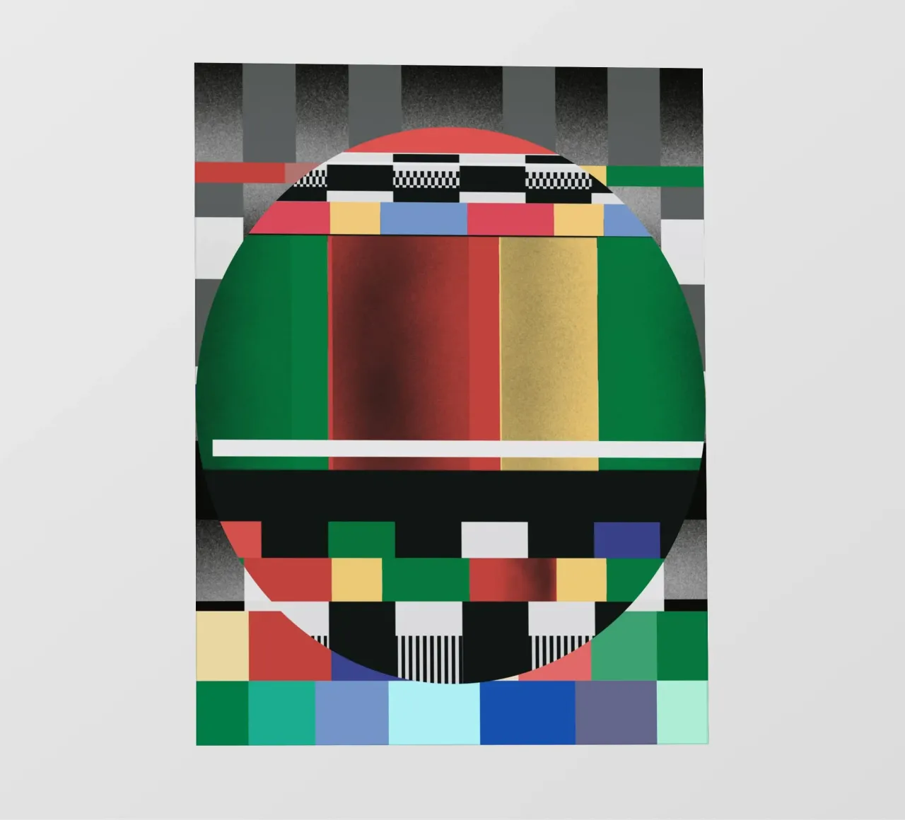 Modello Glitches 03 pellicola backlit da Little Dean