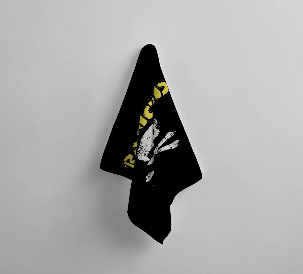 Skull And Cross Bones towel by Jason Lavelle