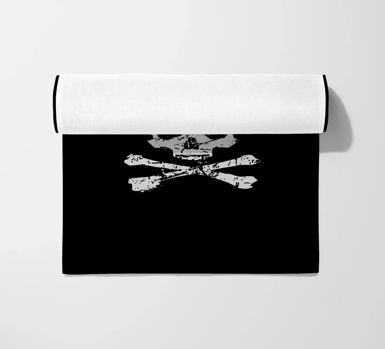 Skull And Cross Bones beach towel by Jason Lavelle