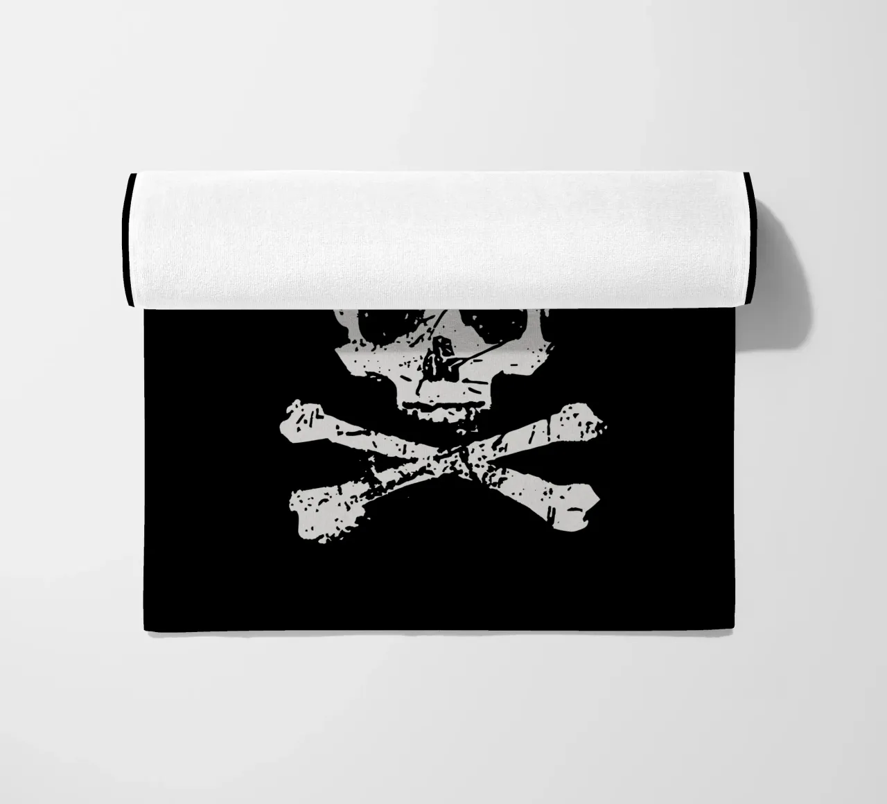 Skull And Cross Bones beach towel by Jason Lavelle