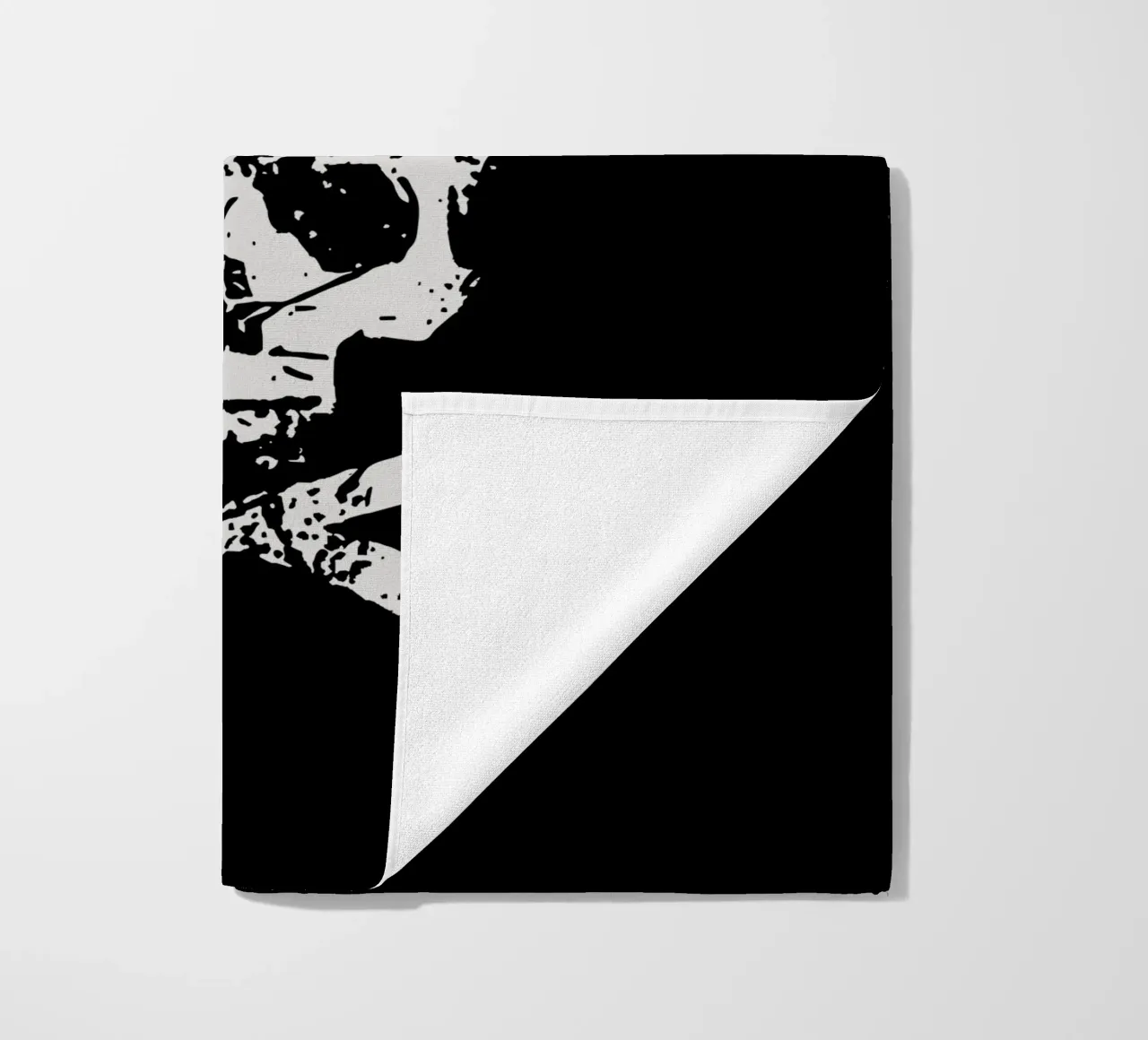 Skull And Cross Bones beach towel by Jason Lavelle